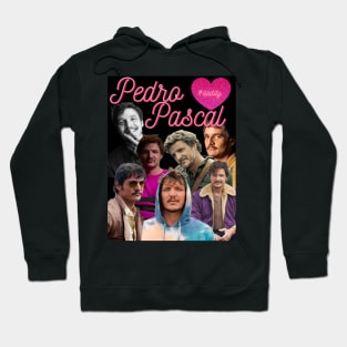 multiple pedro pascal Hoodie